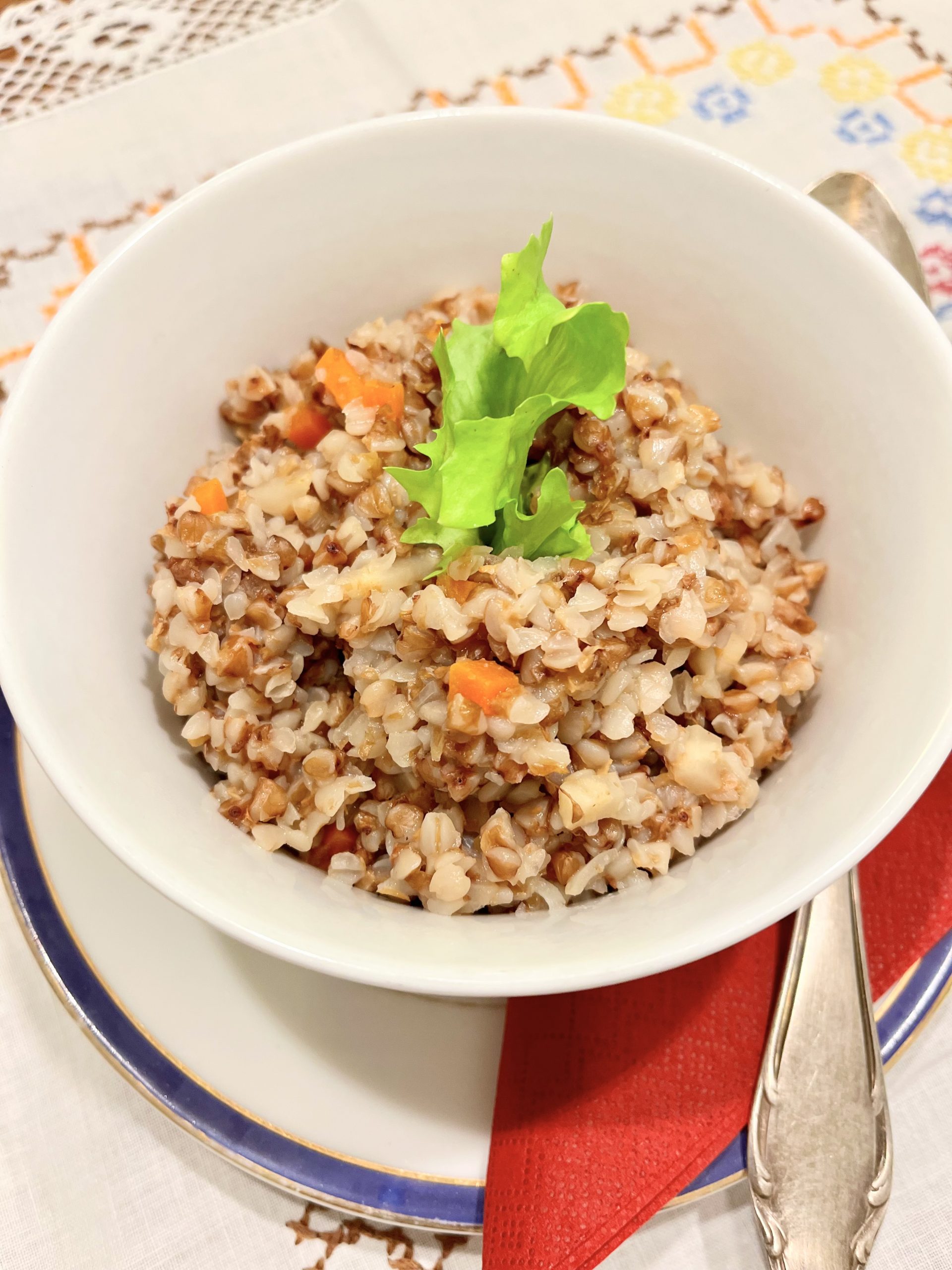 Buchweizen mit Kefir