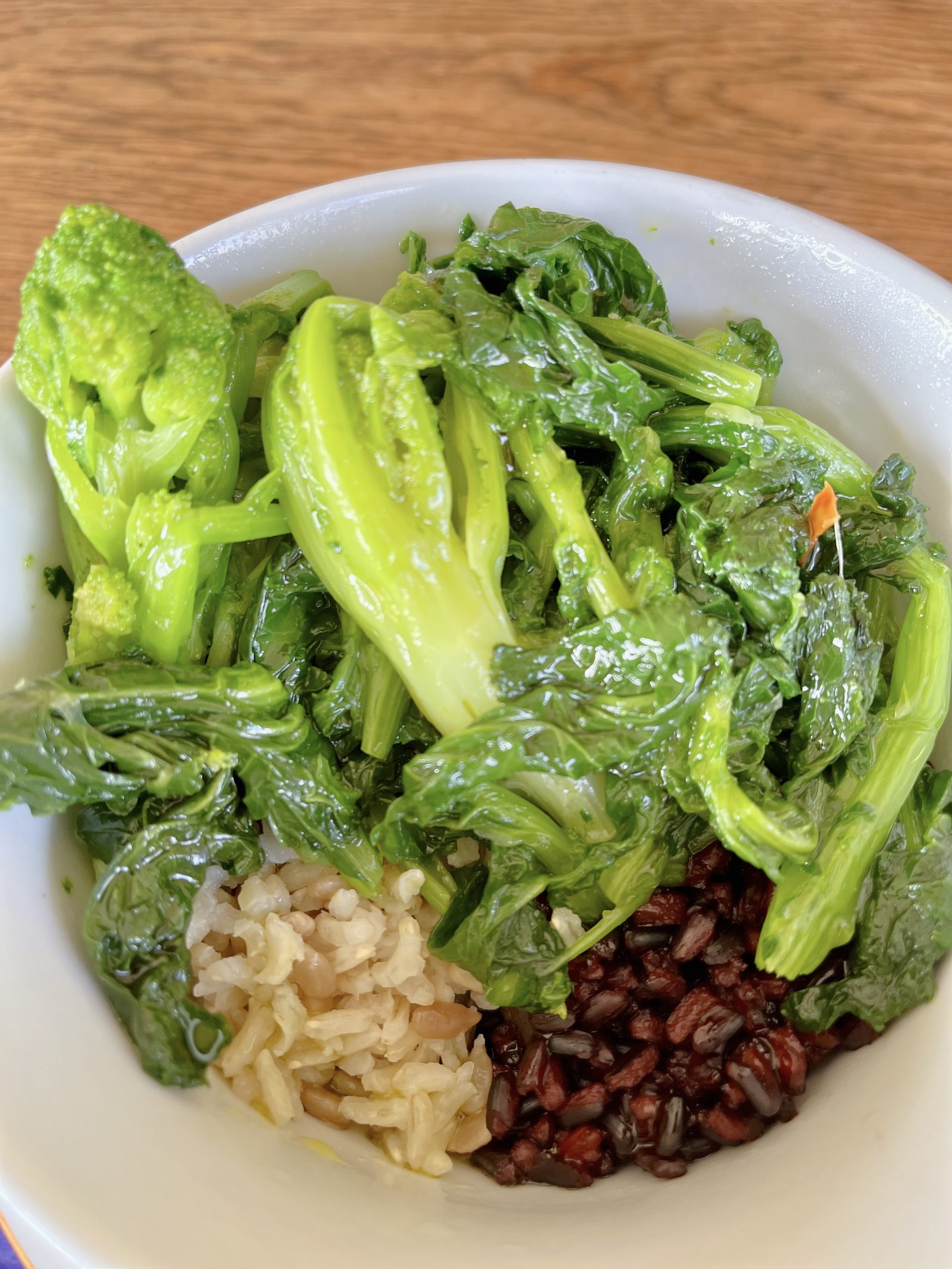 Broccoletti mit Reis