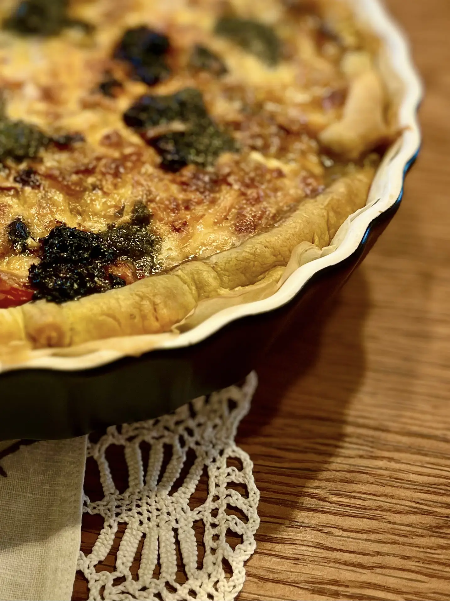 Auberginen Quiche