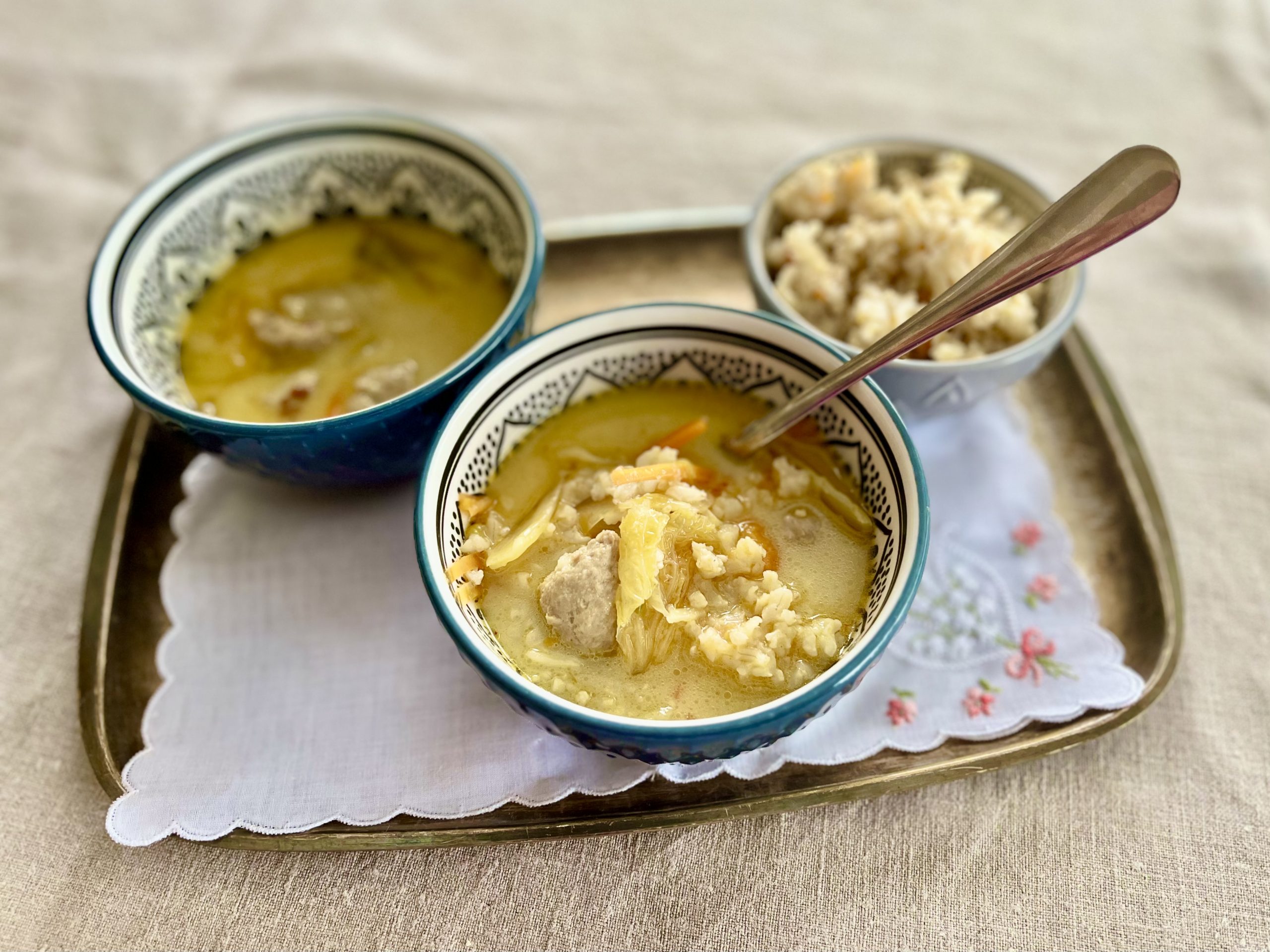 Kimchisuppe mit Kokosmilch