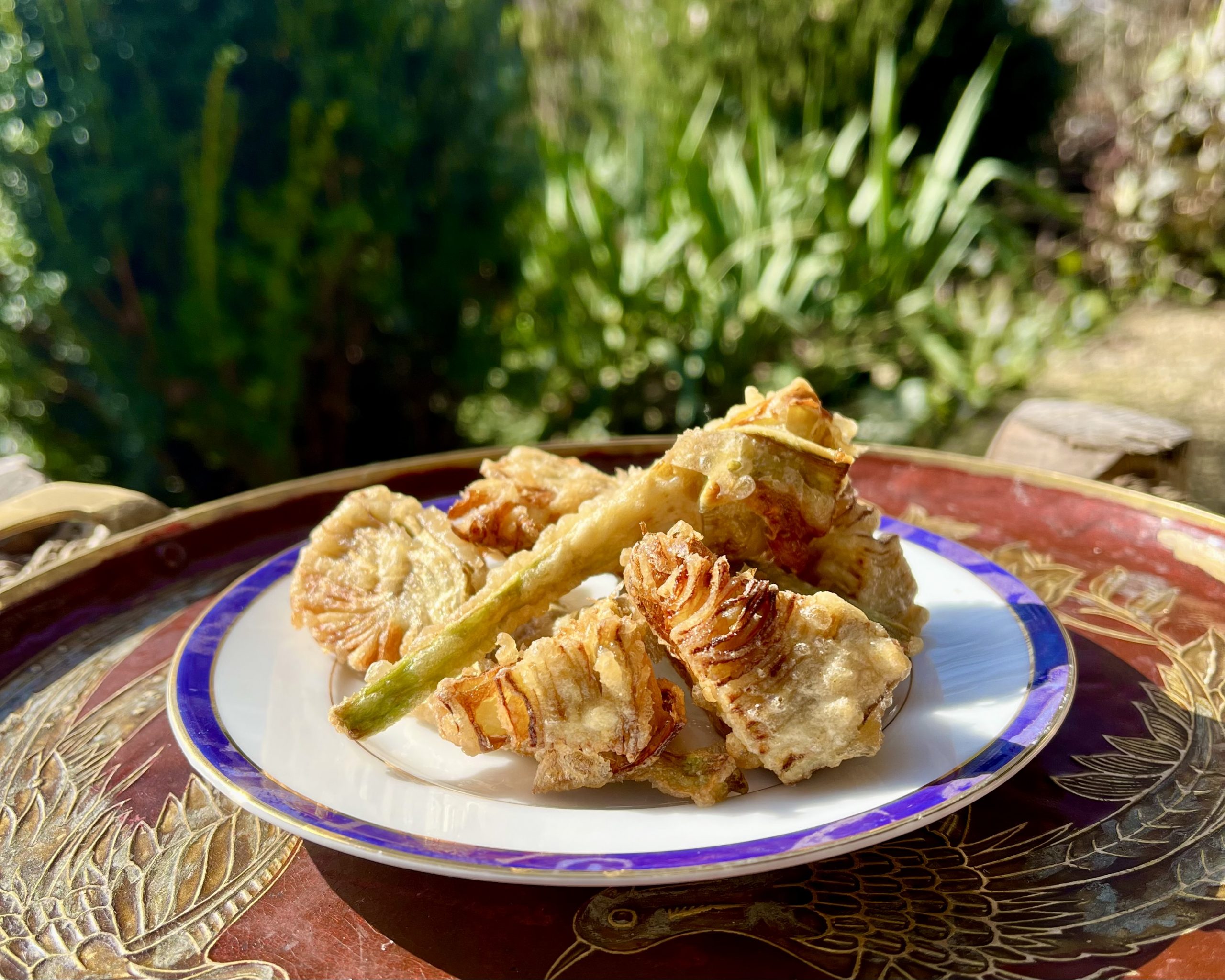 Frittierte Artischocken